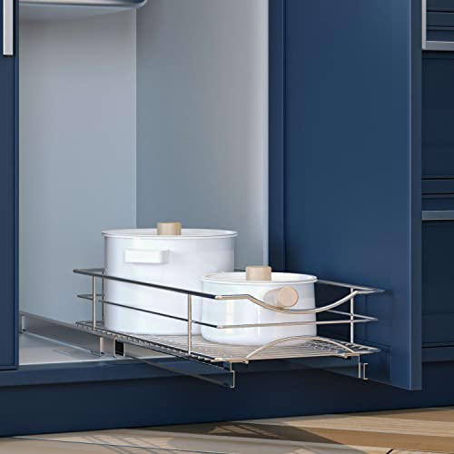 Home Zone Living Pull Out Drawer Organizer, 11" W x 21" D Pricepulse