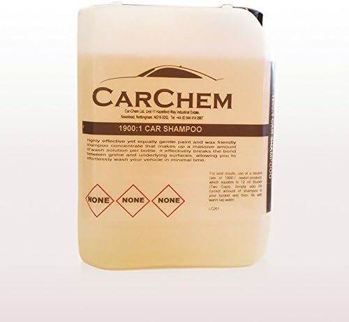 Luxury Car Shampoo Concentrate 5ltr Award Winning CarChem LC261