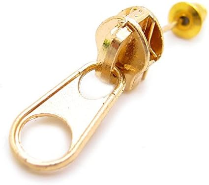 ジッパー ピアス ファスナー チャック アクセサリー レディースピアス メンズピアス 片売りピアス 通販 片耳ピアス 安い キャッチ アクセ 1 1286 プレゼント 青い目 g メール便 全品送料無料 人気