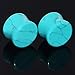 D&M Jewelry 6-16 Pairs Kit Natural Stone Ear Plugs Tunnels Saddle Expander Body Piercing Gauge 6MM-16MM