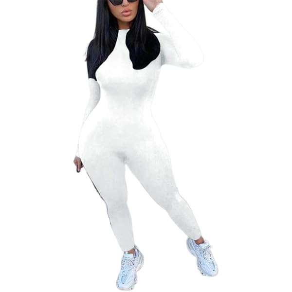 Body De Manga Larga Para Mujer MANGOPOP - Cuello Alto Falso Con Cremallera, Tejido Acanalado, 95% Rayón 5% Elastano
