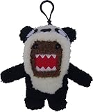 Licensed 2 Play Domo Panda Plush Novelty Doll Clip On