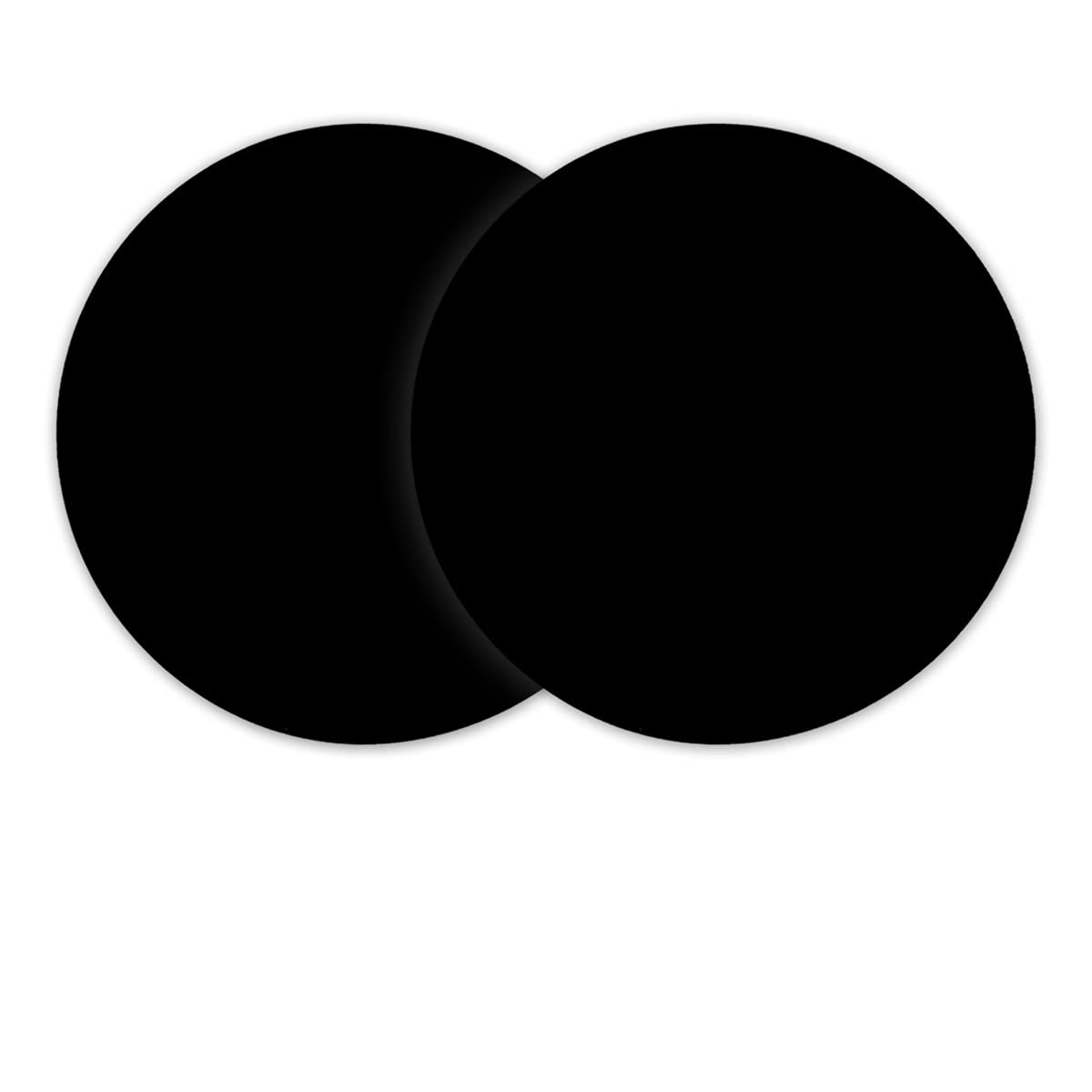 Photo 1 of 2 Pack Multi-Purpose Silicone Microwave Mat, 12 Inch Non-Stick Silicone Baking Mat for Bottom of Oven, Heat Resistant - Black