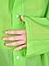 Mudder Adult Portable Raincoat Rain Poncho with Hoods and Sleeves (Green)