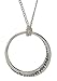 Dicksons Silver Plated Graduate Mobius Ring Engraved with on 18 inch Silver Plated Chain
