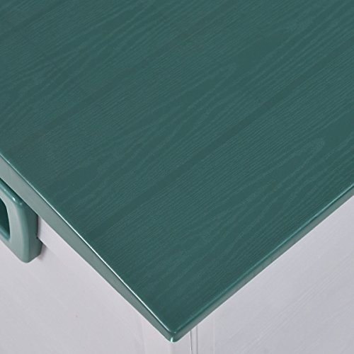 44" Deck Storage Box Outdoor Patio Garage Shed Tool Bench Container 70 Gallon - Thumbnail 7