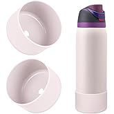 BKBY 2PCS Silicone Water Bottle Boot, Compatible with Owala 24oz 32oz 40oz, Protective Anti-Scratch & Anti-Dent No Noise Sleeve Cover for FreeSip/Twist/Flip Water Bottles (Dreamy Field, 32oz)