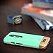Motorola Droid Turbo 2 Case, Encased (SlimSHIELD Edition) Ultra Slim Cover (Full Coverage) Hybrid Slider Shell (Mint Green)