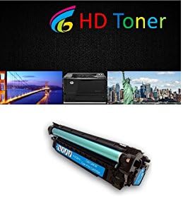 HP Color LaserJet Enterprise 500 Color M551 Series 1PK Replacement Toner Cartridges(CE400A Black), Part #507A by HD Toner