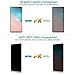 (2 Pack) Cupecoo Galaxy S10 Plus Privacy Screen Protector, Soft TPU Material [Support Ultrasonic Fingerprint] Anti-Spy Film for Samsung Galaxy S10+ 6.4-inch