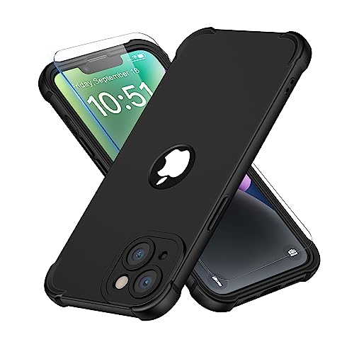 ORETECH for iPhone 14 Plus Case, with [2 x Screen