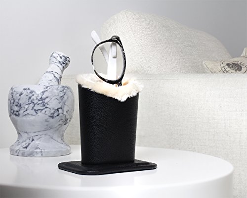image for Juvale Pack of 2 Eyeglass Holders - Eyeglass Stands with Soft Plush Li