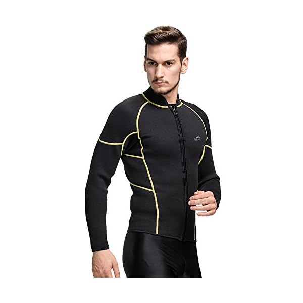 3MM-Neoprene-Wetsuit-Jacket-High-Stretch-Scuba-Diving-Jackets-Men-Swimming-Shirt-Rashguard-Long-Sleeve