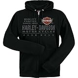 Harley-Davidson Zip Hoodie - Brand Stamp | Overseas Tour