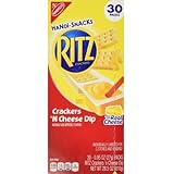 Ritz Handi Snacks Crackers 'n Cheese Dip 30 pack .95oz each