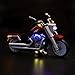 LIGHTAILING Light Set for (Creator Harley Motor Fat Boy) Building Blocks Model - Led Light kit Compatible with Lego 10269(NOT Included The Model)