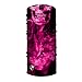 Salt Armour Face Mask Shield Protective Balaclava Bandana Microfiber Tube Neck Warmer (Pink Crow Skull)