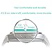 [ 2PCS ] Mihence Compatible Fossil Q Explorist HR Screen Protector, 2.5D Rounded Edges 9H Premium Real Tempered Glass Screen Protector for Fossil Q Explorist HR (Gen 4) Anti Scratch Protector