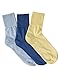 National Comfort Plus Cotton Socks, Assorted 2, 8, 3-pk