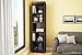 South Shore Axess 5-Shelf Narrow Bookcase, Chocolate