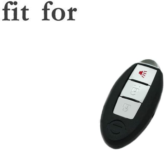 BROVACS Silicone Cover Protector Case Holder Skin Jacket Compatible with NISSAN 3 Button Smart Remote Key Fob CV9501 Camouflage Grey - Image 5