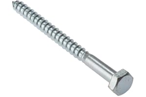 Forgefix CS10200M Hexagon Head Coach Screw - Zinc Plated