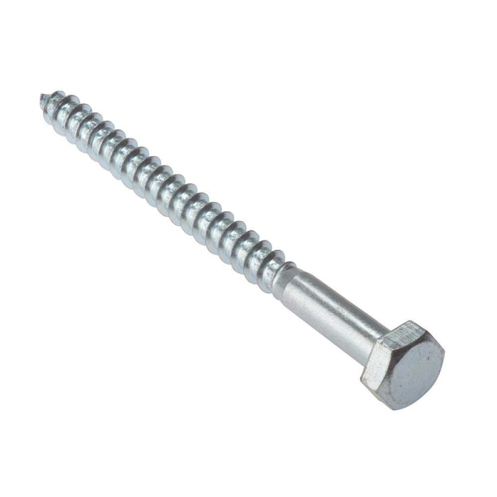 ForgeFix Coach Screws | M10 x 80mm | Zinc Plated | Bag 10 — image 1