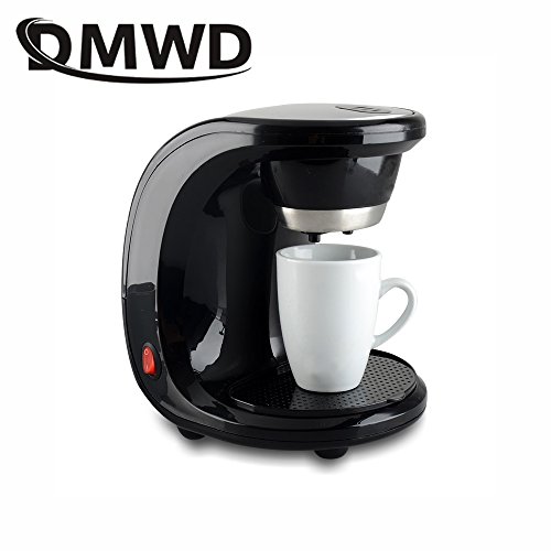DMWD American automatic drip coffee maker teapot tea boiler mini Household Electric pump pressure cafe Coffee machine EU US plug