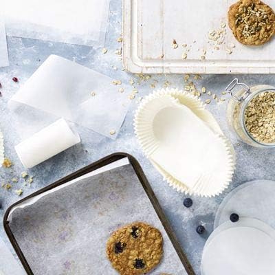 40 Lakeland Baking Parchment 2lb Loaf Tin Liners - Family-Sized Bakes Oven Safe Up to 230°, White, 19 x 9 x 6.5 centimeters - Image 3