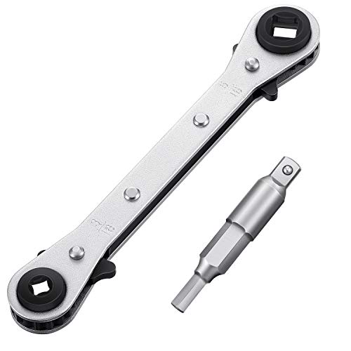 Ratchet Wrench Air Conditioner Ratcheting Service Wrench 3/16 Inch to 3