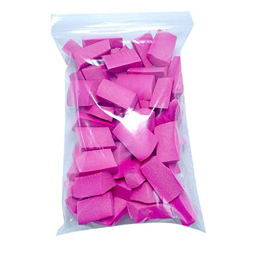 Wffo Soft Foam Chunks Beads Filler Slime Tool for Slime Making Art DIY Craft (Hot Pink)