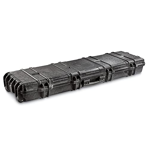 HQ ISSUE Double Hard Gun Case with Foam for Rifles and Shotguns
