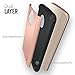 TUDIA DualShield Designed for Moto G6 Case, [Merge] Heavy Duty Protection Slim Hard Shell Phone Case for Motorola Moto G6 (Rose Gold)