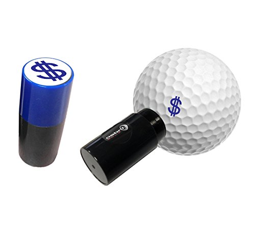Asbri Golf Dollar Ball Stamper - Blue