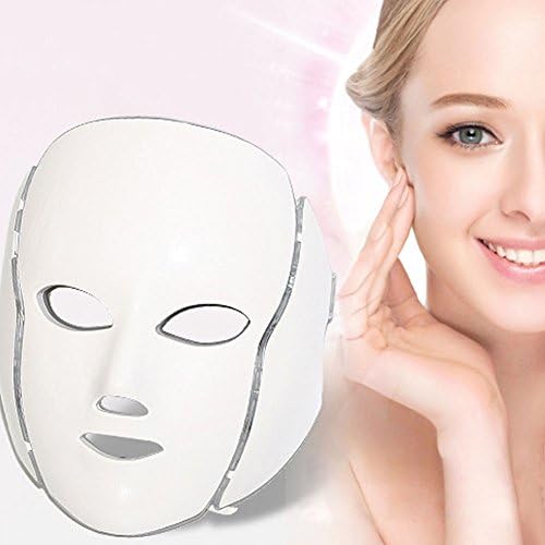 Advanced 7 Colors Led Light Photon Neon-glowing Facial Light Skin Rejuvenation Led Face Mask, LED Light Photon Therapy System by NeSexy