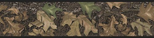 Mossy Oak Camouflage Peel &amp; Stick Border Wall Decal 5 x 180in by mossy o