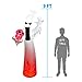 Dreamone 9 Foot Halloween Inflatables Flashing Flame Ghost for Halloween Inflatable Outdoor Decorations Yard Garden Party Decorations