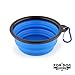 for Dog Premium Collapsible BPA Free Travel Dog Bowl with Carabiner, Set of 3