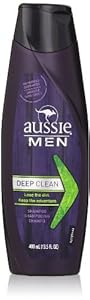 Image of Aussie Men Deep Clean Shampoo 13.5 oz (Pack of 3)