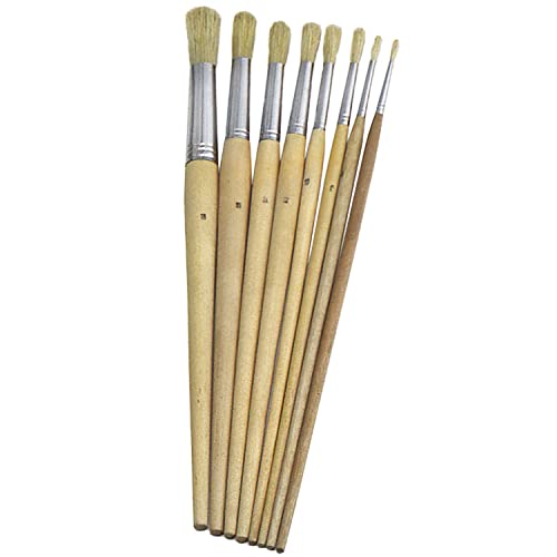 Wolfpack 12012655 Pinceau rond Blanc Taille 1