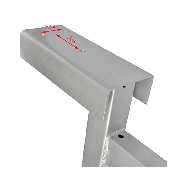 vidaXL-1100-2200-lb-Capacity-Steel-Boat-Trailer-Winch-Stand-Bow-Support-Adjustable