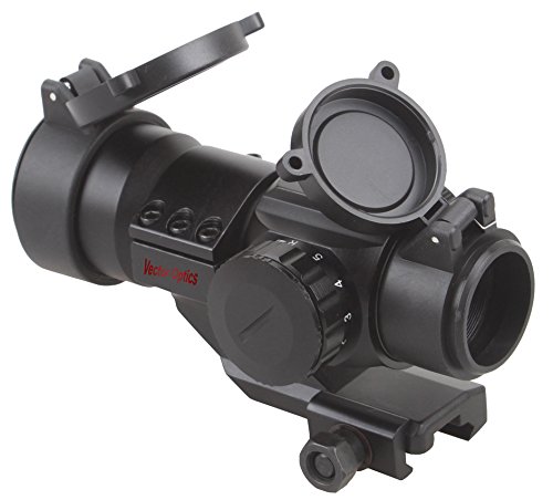 TAC Vector Optics Stinger 1x28 Red Dot Scope with Cantilever Weaver Mount