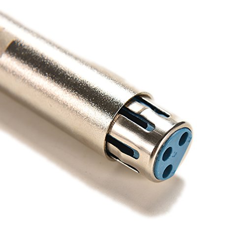image for UTP 1PC New 3 PIN XLR Female To XLR Female Jack Connector Microphone M