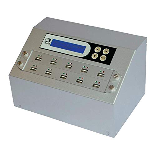 U-Reach Intelligent 9 Series (UB910S) - Silver Standard 1-9 Target USB Flash Memory/Pen Drive/External USB Hard Drive Duplicator