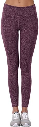 Aenlley Womens Activewear Yoga Pants High Rise Workout Gym Spandex Tights Leggings Color HotPink Size XS
