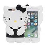 iPhone 7 Plus Case, iPhone 8 Plus Case, Phenix-Color 3D Cute Cartoon Soft Silicone Hello Kitty Gel Back Cover Case for Apple iPhone 7 Plus 2016 / iPhone 8 Plus 2017 Case Amp Prime (21)