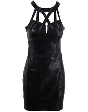 Guess Metallic Cutout Dress