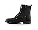 Polar Fox Mike MPX88575 Casual Dress Boots with Buckles (9, Black)