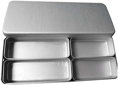 Dental Lab Bur Block Sterilizer Case Disinfection Endo Box H-File K-File Holder Medical Sterilizing Box Red Silver Blue