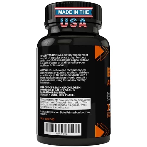 BPC 157 Advanced Formula (2 Bottle Pack) L Arginine Complex Capsules,  Supports Circulation, Blood Flow and Muscle Growth 1280 MG Per Serving, 60  Day Supply in Kenya